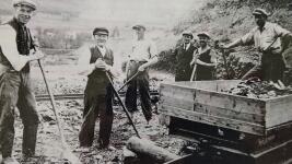 Sokol plavy výstavba hřiště 1934